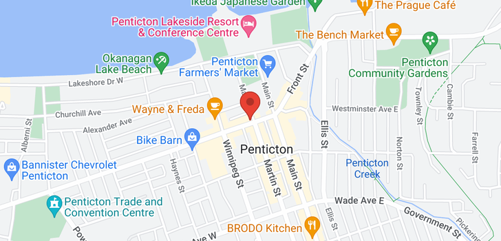 map of 101 - 786 WESTMINSTER AVE W
